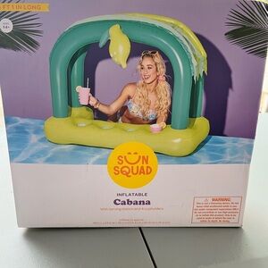 Sun Squad Inflatable Cabana - NEW